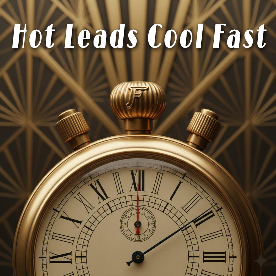 Stopwatch Bkgd. Antique stopwatch over art deco background.